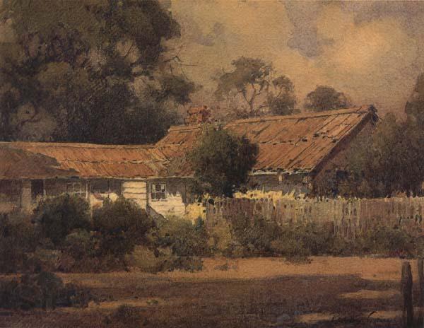 unknow artist An Old Farmhouse Germany oil painting art